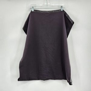 Lululemon Vinyasa Infinity Scarf Wrap Black Snap Closure